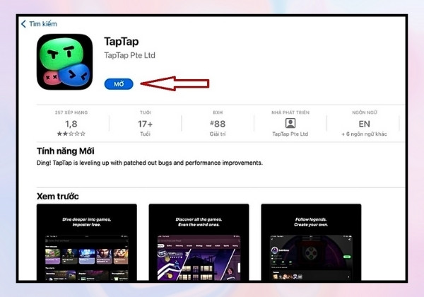 Hướng dẫn cách tải TapTap cho iOS chi tiết 3 Hướng dẫn cách tải TapTap cho iOS chi tiết 3