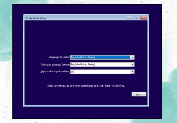 Bước 3: Cài đặt Windows&nbsp;