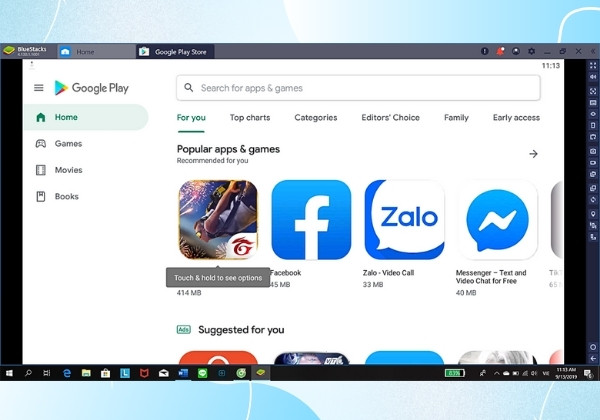 Hướng dẫn chi tiết cách sử dụng phần mềm giả lập Bluestacks 6 Hướng dẫn chi tiết cách sử dụng phần mềm giả lập Bluestacks 6