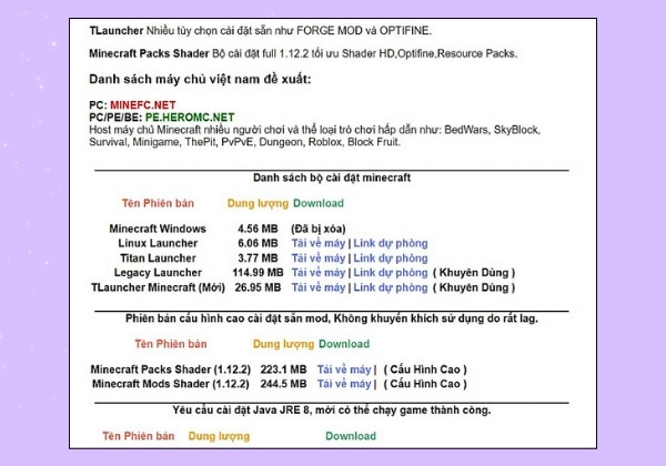 Hướng dẫn tải Minecraft PC miễn phí đơn giản nhất 2
