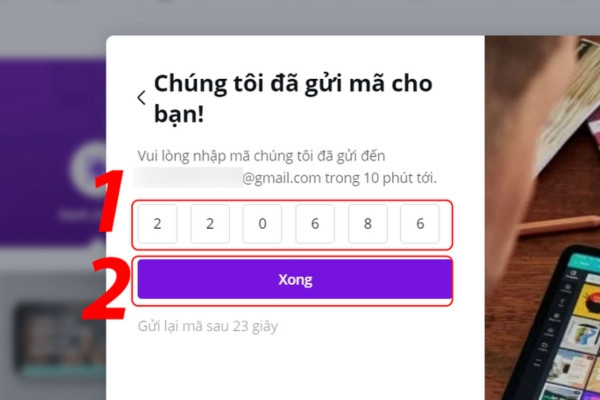 Hướng dẫn tạo tài khoản Canva bước 4 Hướng dẫn tạo tài khoản Canva bước 4