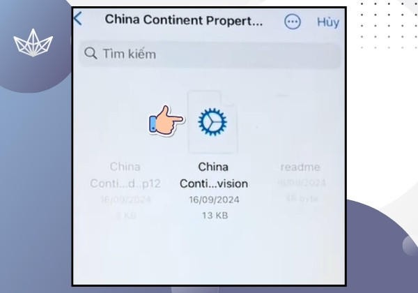 Nhập file Esign iPa và chứng chỉ 4