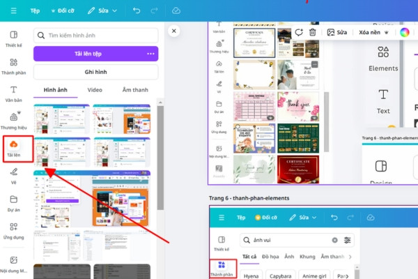 Nội dung tải lên (Uploads) Nội dung tải lên (Uploads)