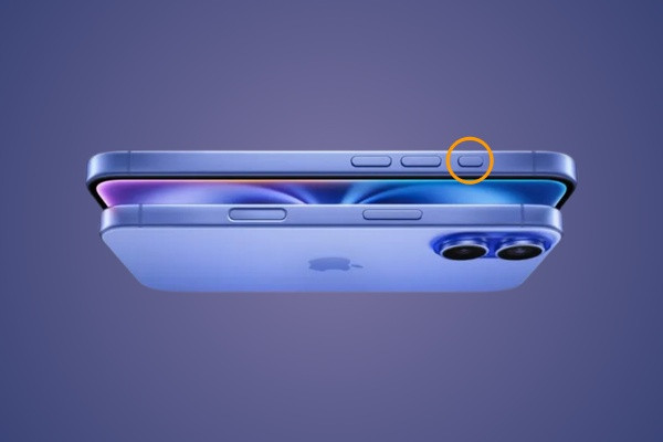Nút Action iPhone 16 hư hỏng