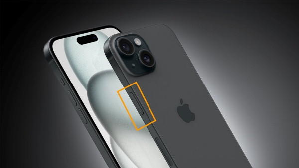 Nút nguồn iPhone 15 hư hỏng