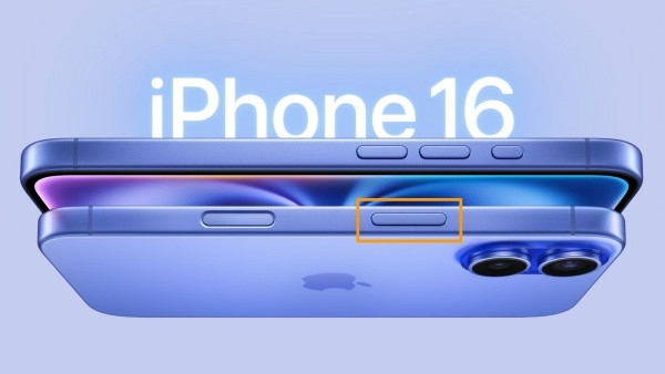 Nút nguồn iPhone 16