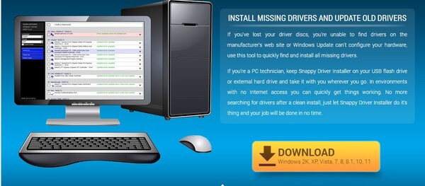 Snappy Driver Installer (SDI)