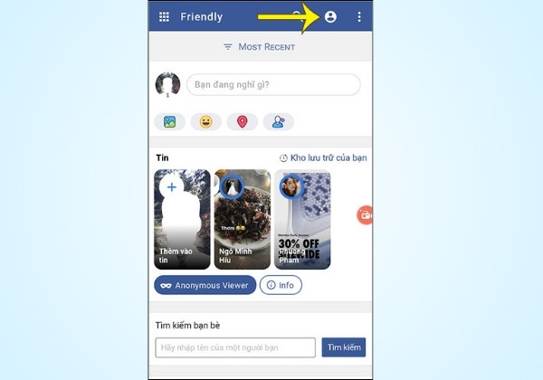 Sử dụng ứng dụng Friendly 4 Sử dụng ứng dụng Friendly 4