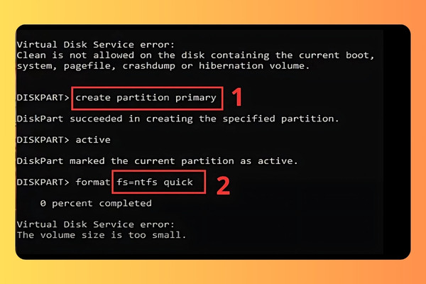 Sửa lỗi ổ cứng Not Initialized thông qua Command Prompt 4