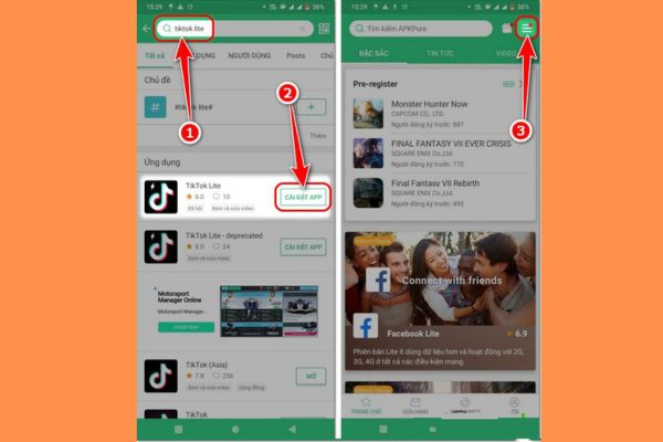 Tải ứng dụng TikTok Lite APK cho Android 1