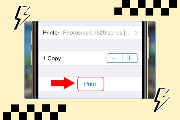 Tận dụng công nghệ AirPrint trên iPhone bước 4 Tận dụng công nghệ AirPrint trên iPhone bước 4