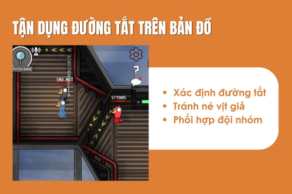Tận dụng đường tắt trên bản đồ Tận dụng đường tắt trên bản đồ