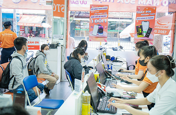 Thay nút gạt rung iPhone 14 ở FASTCARE Thay nút gạt rung iPhone 14 ở FASTCARE