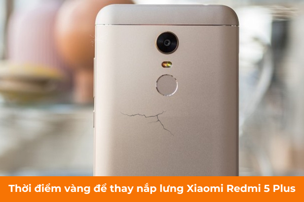 Thời điểm vàng để thay nắp lưng Xiaomi Redmi 5 Plus
