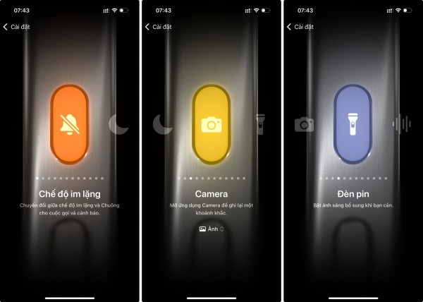 Tính năng của nút Action iPhone 16