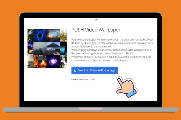 Trải nghiệm hình nền động trên Push Video Wallpaper 1