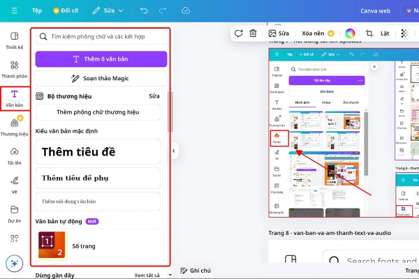 Văn bản và âm thanh (Text và audio) Văn bản và âm thanh (Text và audio)