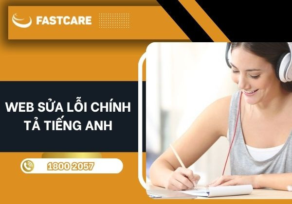 web sửa lỗi chính tả tiếng anh