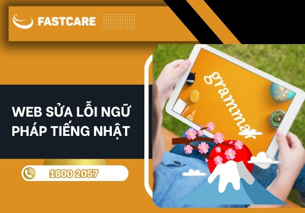 web sửa lỗi ngữ pháp tiếng Nhật