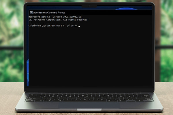 Xây dựng BCD và chạy Chkdsk 4