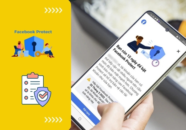Biện pháp phòng ngừa sự cố trên Facebook Protect