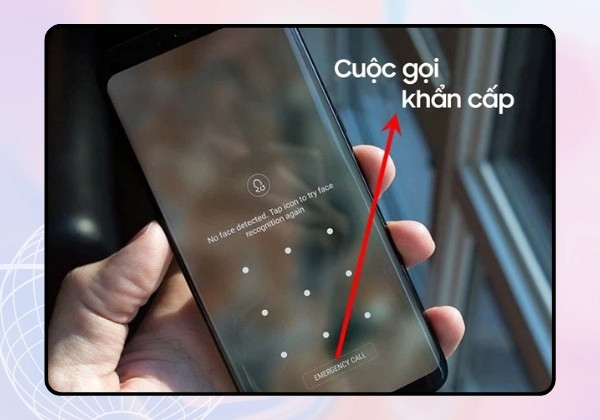 Các cách mở mật khẩu điện thoại Samsung bằng cuộc gọi khẩn cấp cực đơn giản 1