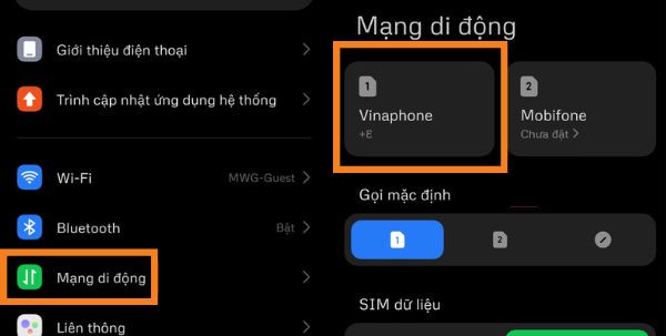 Cách bật 5G trên Xiaomi, Oppo bước 1 Cách bật 5G trên Xiaomi, Oppo bước 1