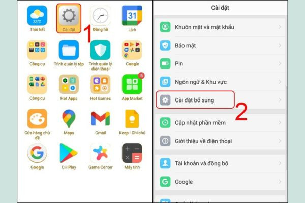 Cách khóa màn hình OPPO không cần nút nguồn bước 1 Cách khóa màn hình OPPO không cần nút nguồn bước 1