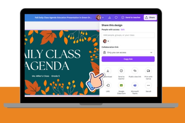 Cách tải Canva về Powerpoint, thiết kế slide 3
