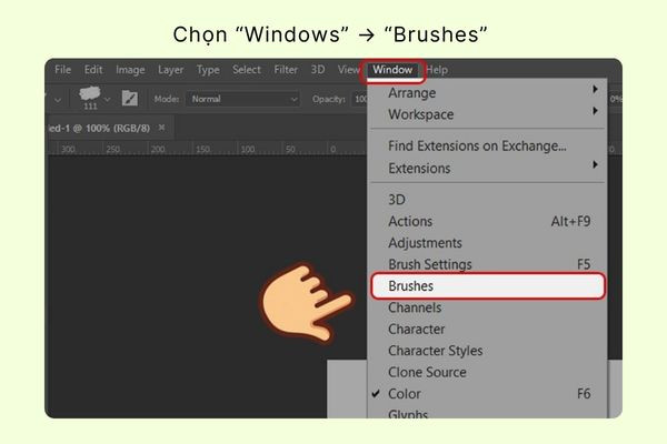 Cài Brush 