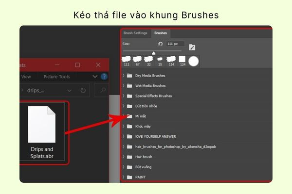 Cách cài Brush bằng các bộ Brush tham khảo 2