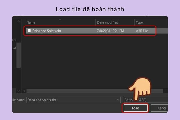 Cài Brush với Brush Presets 4