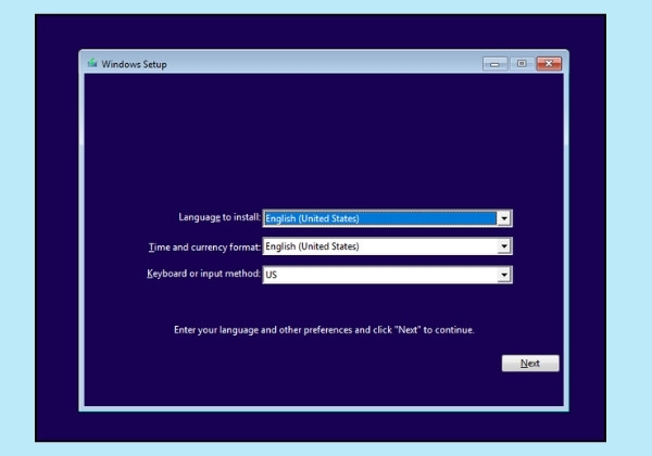 Cài đặt Windows từ USB boot 3