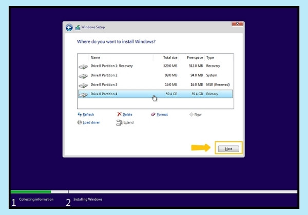 Cài đặt Windows từ USB boot 5