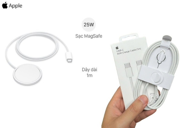 Có mấy loại sạc iPhone 16 Pro Max?