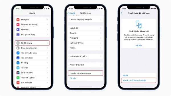 Đặt lại Cài đặt iPhone 12 Pro Đặt lại Cài đặt iPhone 12 Pro