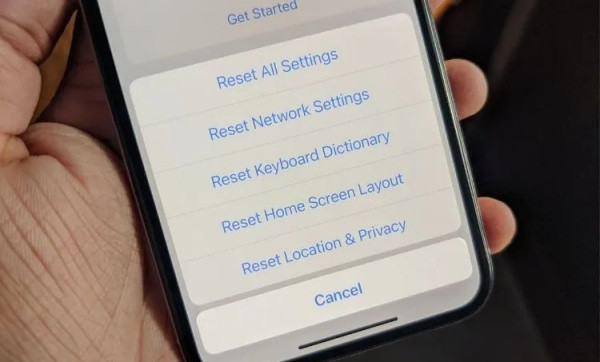 Đặt lại tất cả cài đặt iPhone 14