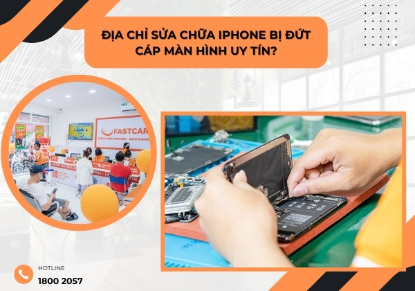 Địa chỉ sửa chữa iPhone bị đứt cáp màn hình uy tín? Địa chỉ sửa chữa iPhone bị đứt cáp màn hình uy tín?