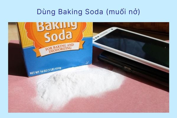 Dùng Baking Soda (muối nở) Dùng Baking Soda (muối nở)