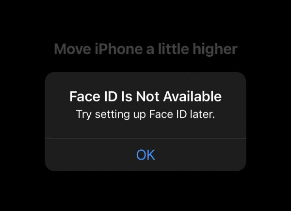 Face ID iPhone 12 Pro bị lỗi