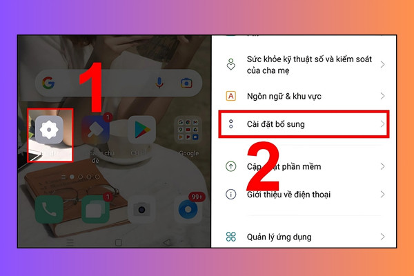 Gỡ bỏ các phần mềm 1