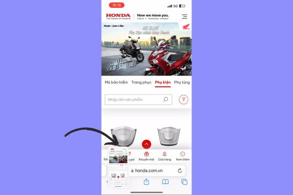 Hướng dẫn cách chụp màn hình dài trên iPhone bước 2 Hướng dẫn cách chụp màn hình dài trên iPhone bước 2
