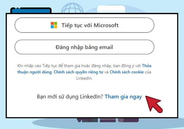 Hướng dẫn tạo profile LinkedIn chuyên nghiệp trực tiếp trên website máy tính bước 1 Hướng dẫn tạo profile LinkedIn chuyên nghiệp trực tiếp trên website máy tính bước 1