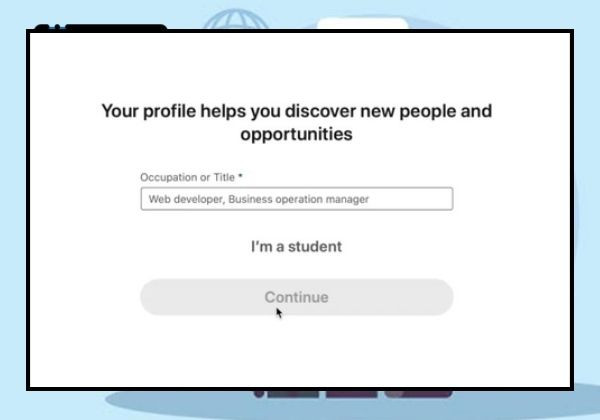 Hướng dẫn tạo profile LinkedIn chuyên nghiệp trực tiếp trên website máy tính bước 5 Hướng dẫn tạo profile LinkedIn chuyên nghiệp trực tiếp trên website máy tính bước 5