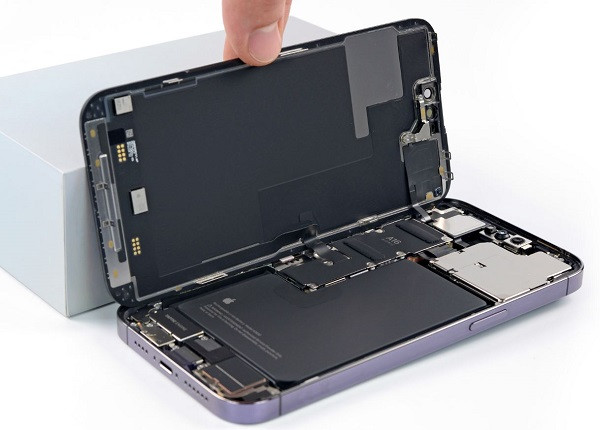 iPhone 14 Pro Max hỏng bộ nẹp iPhone 14 Pro Max hỏng bộ nẹp
