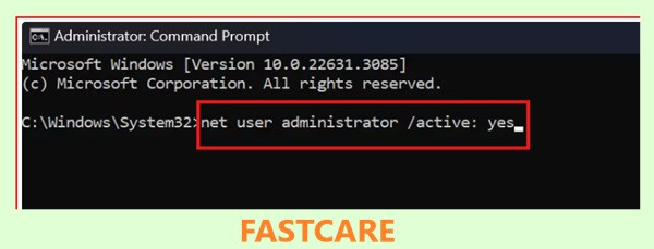 Kích hoạt Administrator ẩn trên Win 11