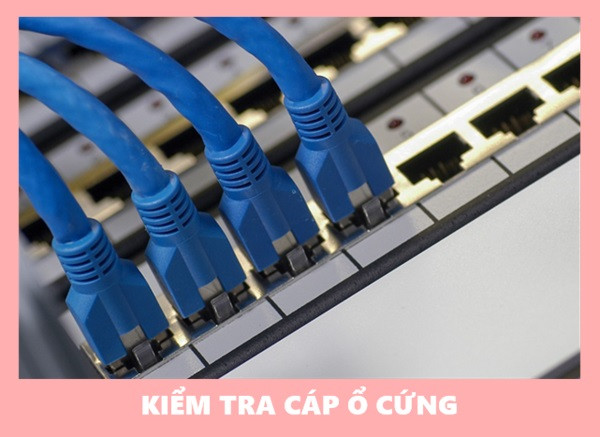 Kiểm tra cáp ổ cứng