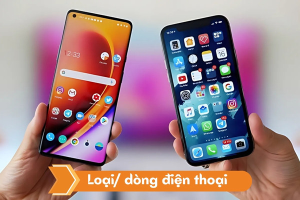 Loại/ dòng điện thoại Loại/ dòng điện thoại