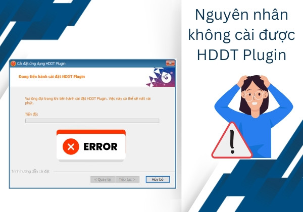 Nguyên nhân không cài được HDDT Plugin