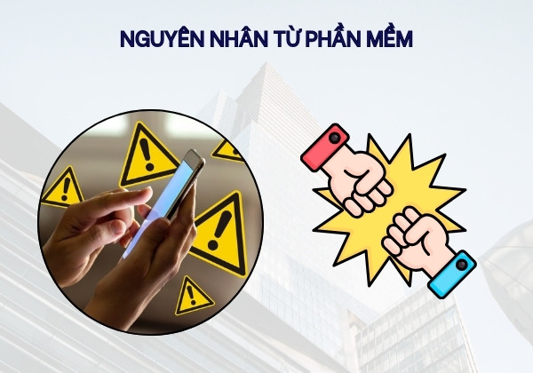 Nguyên nhân từ phần mềm